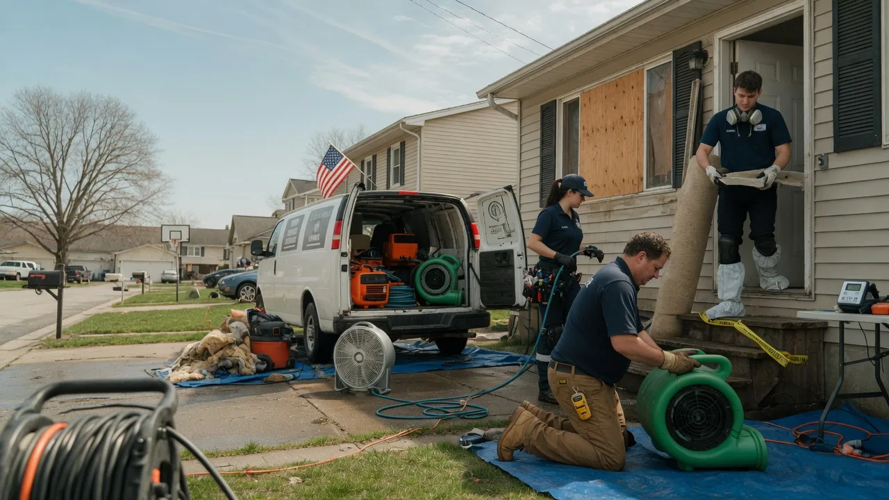 Water Damage Restoration in Sebring, OH near me